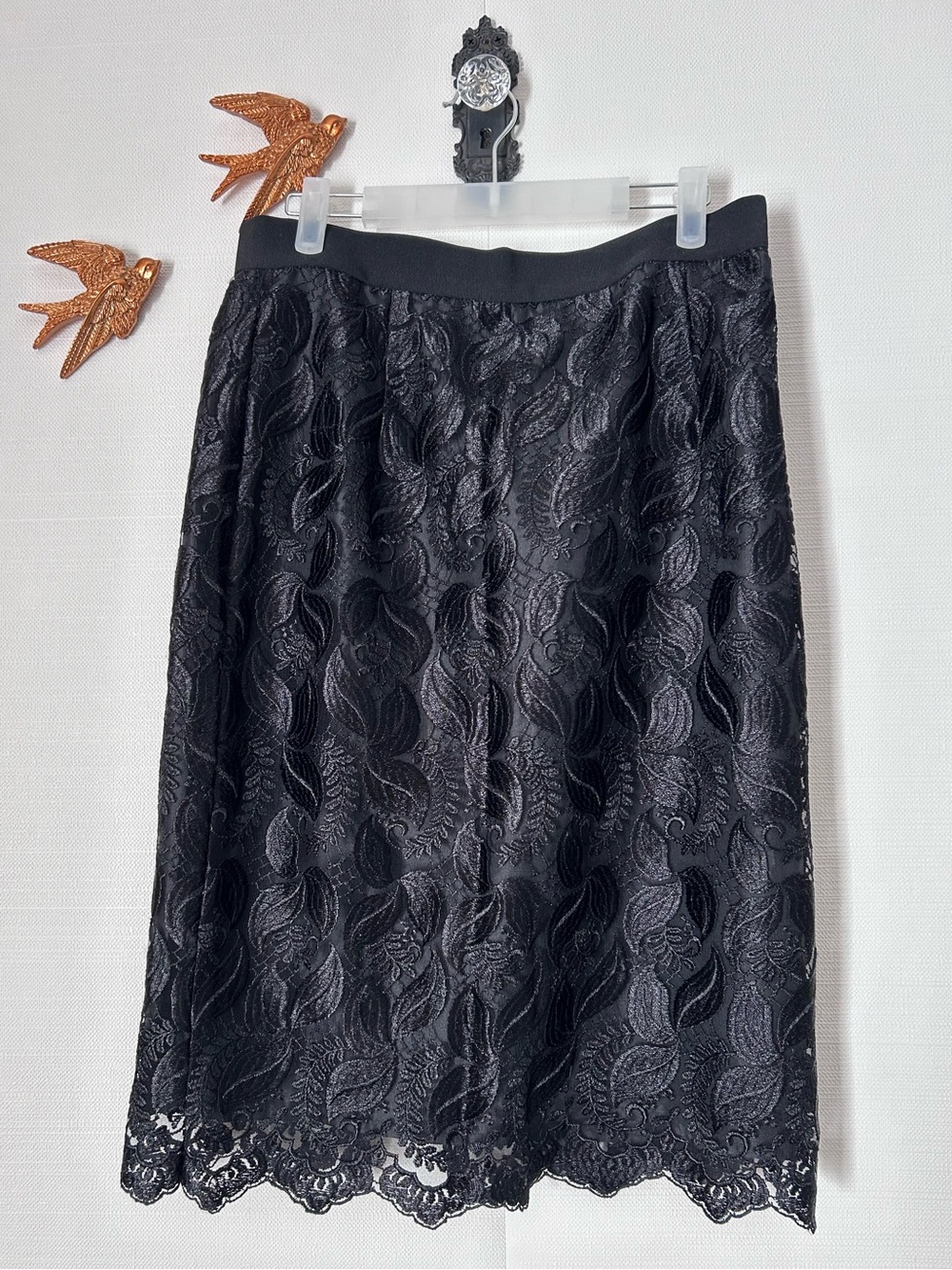 Black Lace Skirt
